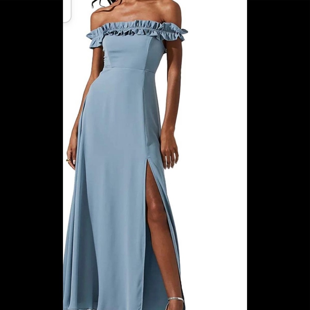 ASTR the Label dress - gorgeous blue!
